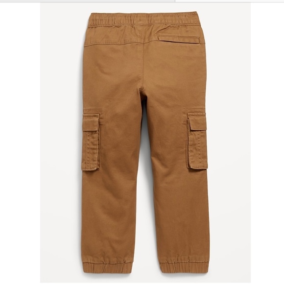 OLD NAVY · TODDLER BOYS GOLDEN TAN CARGO JOGGER PANTS- 4T - Picture 2 of 2